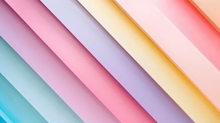 Obraz premium Abstract pastel color modern design, row stripes layer background texture. copy space.