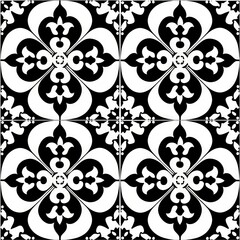 tile flooring repeating pattern french atrium provincial