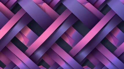 Vibrant geometric seamless pattern: abstract paper art wallpaper with gradient lines texture - ideal for ads, products, and cards