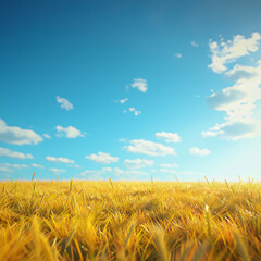Obraz premium wheat field 
