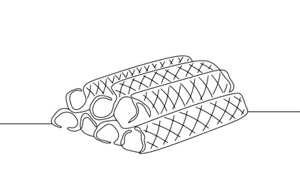 illustration, drawing, vector, one line, sketch, continuous line, concept, linear, line art, simplicity, continuous, minimalism, outline, contour, line icons, symbol, sign, doodle, line, isolated, Int