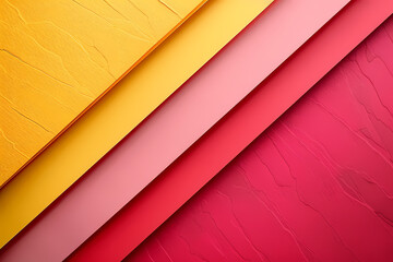 Close up of a colorful wooden surface with tints of magenta, peach, and carmine