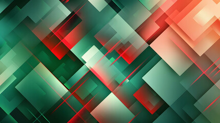 green and red abstract background, stock market and business background, presentation design wallpaper