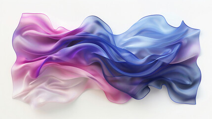 Obraz premium Abstract colorful wave background, twisted colored waves flow in motion. Bright colorful background. Generative AI