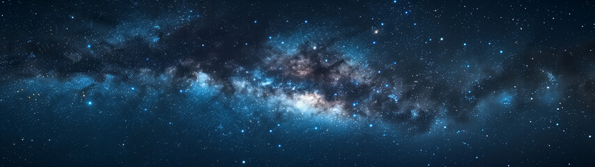 Starry Expanse of the Milky Way - obrazy, fototapety, plakaty
