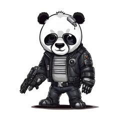 Panda terminator © Siddhartha