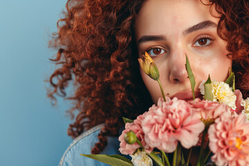 Portrait of a beautiful woman