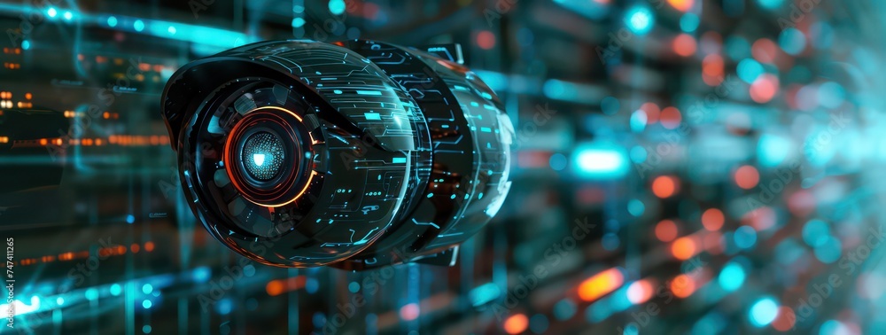 Poster technology is moving fast, but what will shape your future, in the style of datamoshing