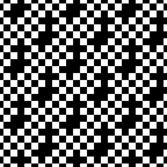 Fototapeta premium Seamless pattern. Geometric background. Ethnic motif. Quadrangles backdrop. Digital paper, textile print, web design, abstract. Checks ornament. Squares illustration. Tiles wallpaper. Vector artwork.