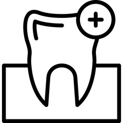 Gum Vector Line Icon