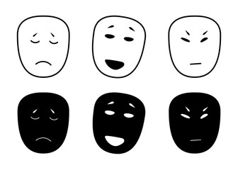 Psychology. Psychologist online. Psychotherapy practice, psychological help, patient have masks