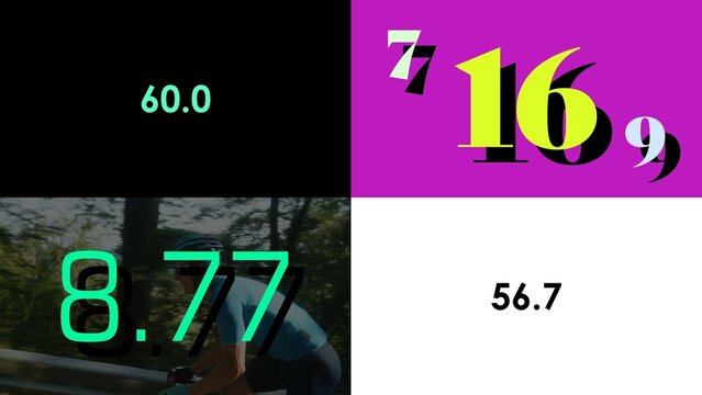 Text Countdown Timer 0-60 Seconds