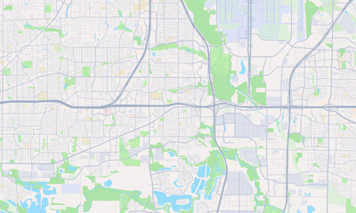 Euless Texas Map, Detailed Map of Euless Texas
