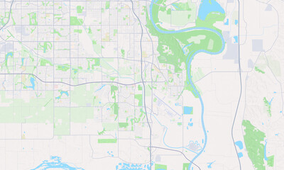Bellevue Nebraska Map, Detailed Map of Bellevue Nebraska