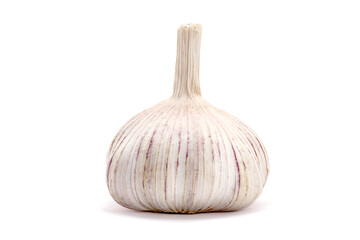 garlic bulb isolated on white background