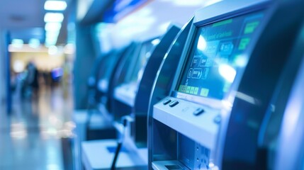 Automated banking systems processing transactions securely and efficiently