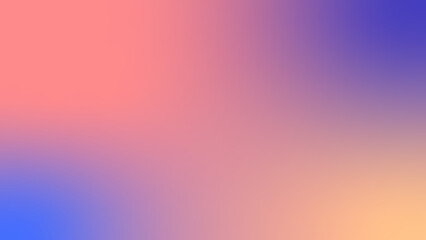 Abstract gradient background. Cool and warm background.