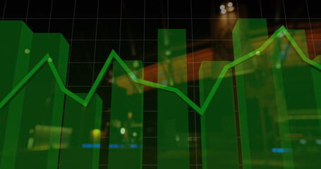 Image of data processing over biracial male friends with bicycles