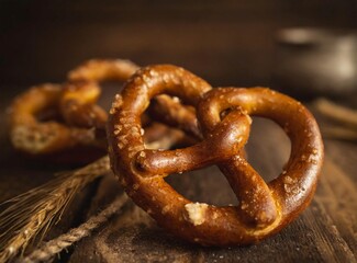 Pretzels. German snack.