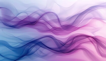 an abstract background with blue and violet waves that stretch across the screen