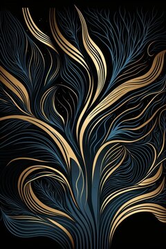 abstract background with swirls