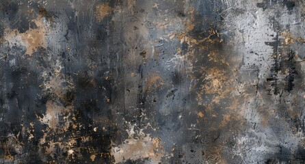 dark and grungy grunge texture texture background, black and gray, rounded, concrete 