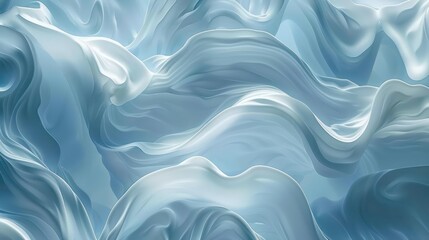 Fototapeta premium light blue abstract background, in the style of dark blue and light blue, reefwave, smooth curves