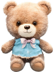 Cute watercolor teddy bear.