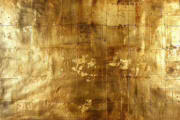 Obraz premium Deteriorating Ancient Manuscript with Faded Script