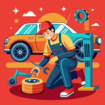 car repair tire service