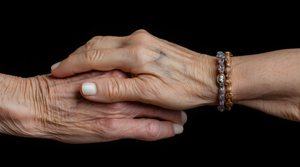 The Contrast of Youth and Age: A Generational Hand Comparison