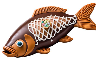 Chocolate fish for Easter