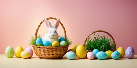 Fototapeta na wymiar Happy Easter background