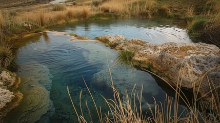 Obraz premium Hot springs 