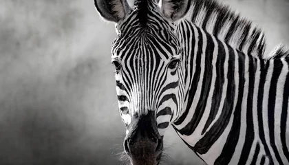 Foto op Canvas Zebra © Rizwanvet