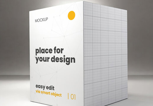 Wine Box Mockup