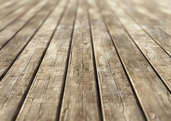 view down the side of a wooden board texture Generative AI