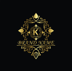 Creative Initial letter K logo design with modern business vector template. Creative isolated K monogram logo design