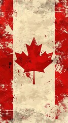 Canada Flag National Holiday Fireworks