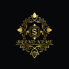 Creative Initial letter S logo design with modern business vector template. Creative isolated S monogram logo design
