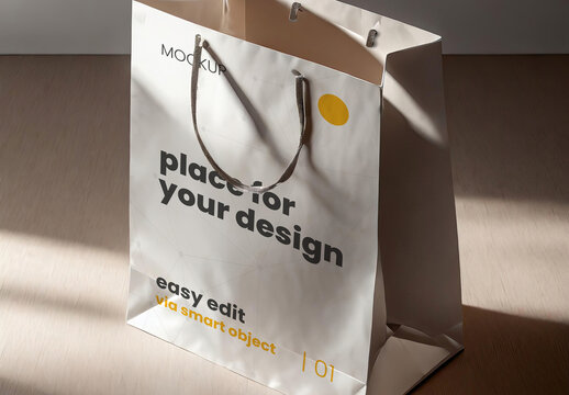 Paper Bag Mockup 03