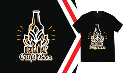 Beer t shirt design template and drinking t-shirt design template