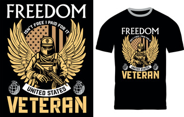 US Veteran T-shirt Design