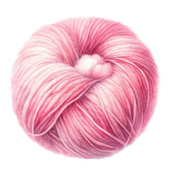yarn pink transparent background