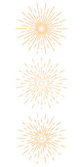 fireworks in the white background