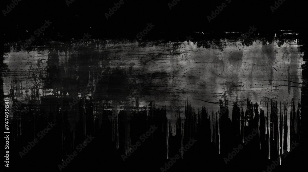 Aufkleber a monochrome image of a forest, suitable for various design projects