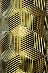 textura geométrica dourado 