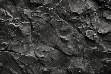 A striking black and white photo of a rock face. Perfect for nature and geological concepts