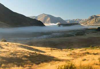 Purple Hill, Arthur's Pass Nationalpark, Canterbury, Südinsel, Neuseeland, Ozeanien