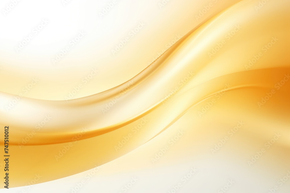 Poster A stunning abstract gold background with smooth lines. Perfect for adding a touch of elegance to any project